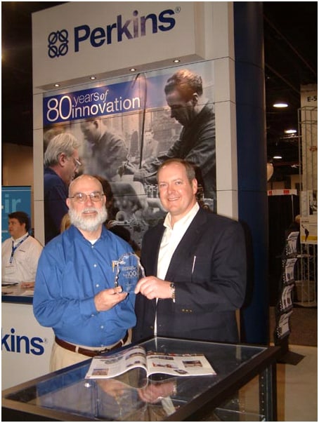 Perkins удостоен отраслевой премии за двигатель серии 400F